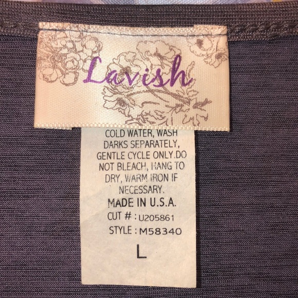 Beaded Ruffle Top - Picture 2 of 2